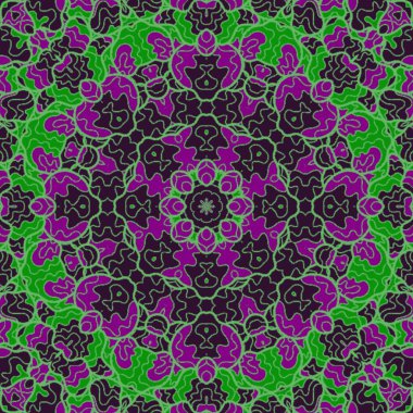 El çizimi soyut Mandala, taş tasarımı, arkaplan, baskı, sanat