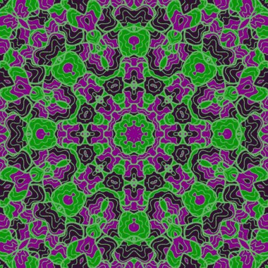 El çizimi soyut Mandala, taş tasarımı, arkaplan, baskı, sanat