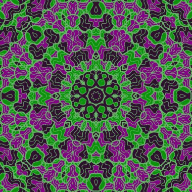 El çizimi soyut Mandala, taş tasarımı, arkaplan, baskı, sanat