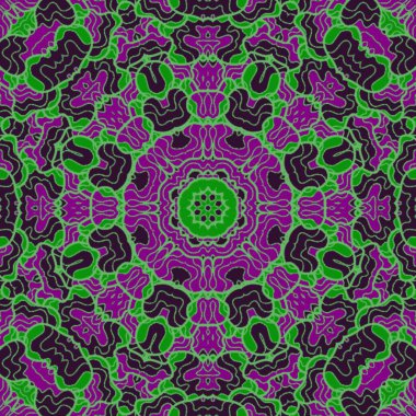 El çizimi soyut Mandala, taş tasarımı, arkaplan, baskı, sanat