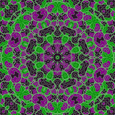 El çizimi soyut Mandala, taş tasarımı, arkaplan, baskı, sanat