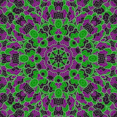 El çizimi soyut Mandala, taş tasarımı, arkaplan, baskı, sanat