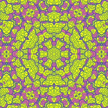 El çizimi soyut Mandala, taş tasarımı, arkaplan, baskı, sanat