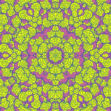 El çizimi soyut Mandala, taş tasarımı, arkaplan, baskı, sanat