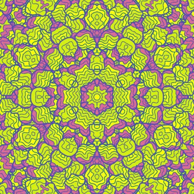 El çizimi soyut Mandala, taş tasarımı, arkaplan, baskı, sanat