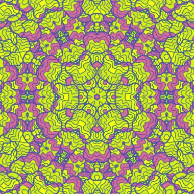 El çizimi soyut Mandala, taş tasarımı, arkaplan, baskı, sanat