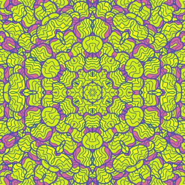 El çizimi soyut Mandala, taş tasarımı, arkaplan, baskı, sanat