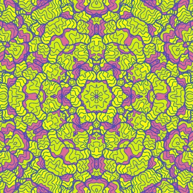 El çizimi soyut Mandala, taş tasarımı, arkaplan, baskı, sanat