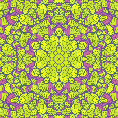 El çizimi soyut Mandala, taş tasarımı, arkaplan, baskı, sanat