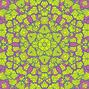 El çizimi soyut Mandala, taş tasarımı, arkaplan, baskı, sanat