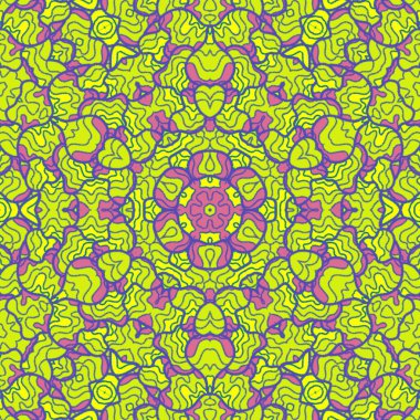 El çizimi soyut Mandala, taş tasarımı, arkaplan, baskı, sanat