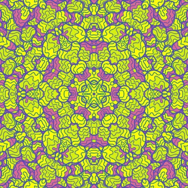 El çizimi soyut Mandala, taş tasarımı, arkaplan, baskı, sanat