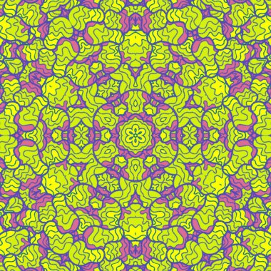 El çizimi soyut Mandala, taş tasarımı, arkaplan, baskı, sanat