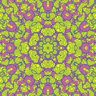 El çizimi soyut Mandala, taş tasarımı, arkaplan, baskı, sanat