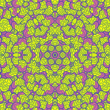 El çizimi soyut Mandala, taş tasarımı, arkaplan, baskı, sanat