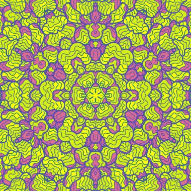 El çizimi soyut Mandala, taş tasarımı, arkaplan, baskı, sanat