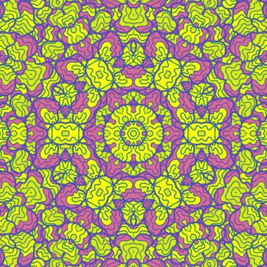 El çizimi soyut Mandala, taş tasarımı, arkaplan, baskı, sanat