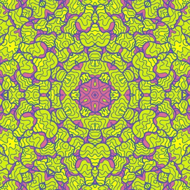 El çizimi soyut Mandala, taş tasarımı, arkaplan, baskı, sanat