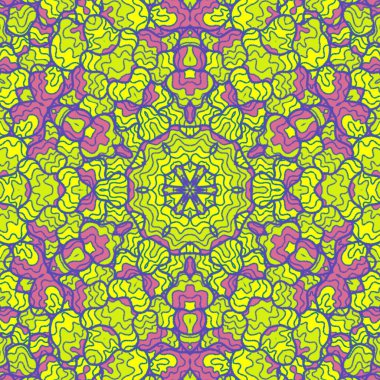 El çizimi soyut Mandala, taş tasarımı, arkaplan, baskı, sanat