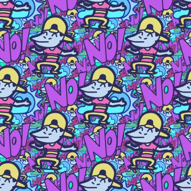 Oğlan kaykay, arka plan tasarımı, duvar kağıdı, şehir tarzı, tişört veya çıkartma tasarımı, baskı, sanat.