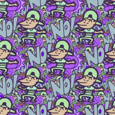 Oğlan kaykay, arka plan tasarımı, duvar kağıdı, şehir tarzı, tişört veya çıkartma tasarımı, baskı, sanat.