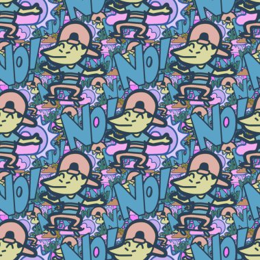 Oğlan kaykay, arka plan tasarımı, duvar kağıdı, şehir tarzı, tişört veya çıkartma tasarımı, baskı, sanat.