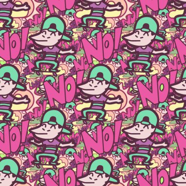 Oğlan kaykay, arka plan tasarımı, duvar kağıdı, şehir tarzı, tişört veya çıkartma tasarımı, baskı, sanat.