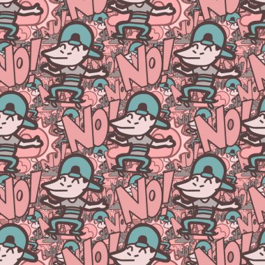 Oğlan kaykay, arka plan tasarımı, duvar kağıdı, şehir tarzı, tişört veya çıkartma tasarımı, baskı, sanat.