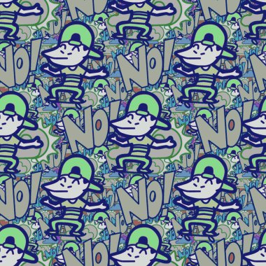 Oğlan kaykay, arka plan tasarımı, duvar kağıdı, şehir tarzı, tişört veya çıkartma tasarımı, baskı, sanat.