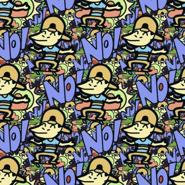 Oğlan kaykay, arka plan tasarımı, duvar kağıdı, şehir tarzı, tişört veya çıkartma tasarımı, baskı, sanat.