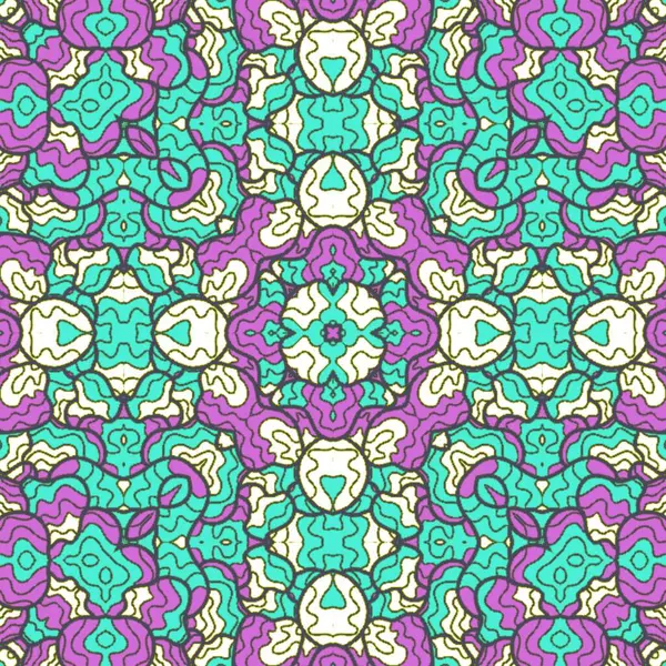 El çizimi soyut Mandala, taş tasarımı, arkaplan, baskı, sanat