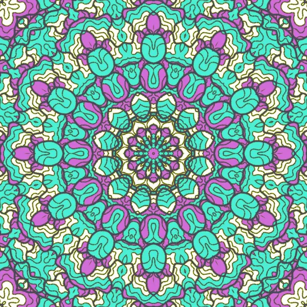 El çizimi soyut Mandala, taş tasarımı, arkaplan, baskı, sanat