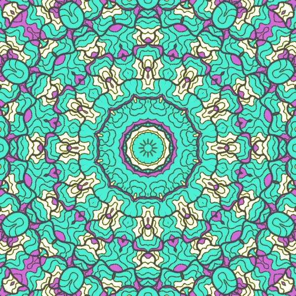 El çizimi soyut Mandala, taş tasarımı, arkaplan, baskı, sanat