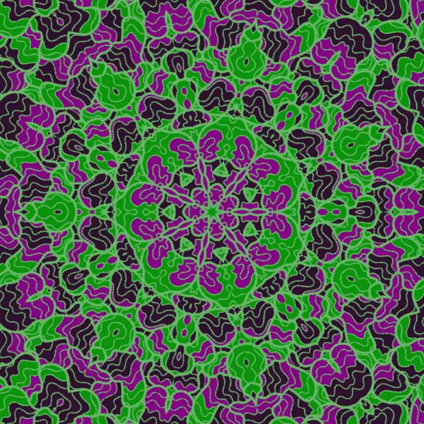 El çizimi soyut Mandala, taş tasarımı, arkaplan, baskı, sanat