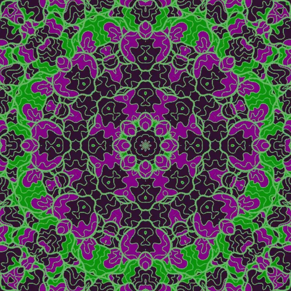 El çizimi soyut Mandala, taş tasarımı, arkaplan, baskı, sanat