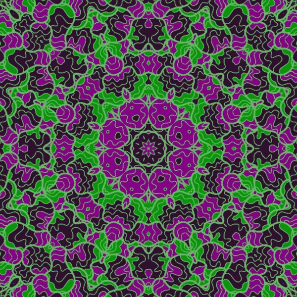 El çizimi soyut Mandala, taş tasarımı, arkaplan, baskı, sanat