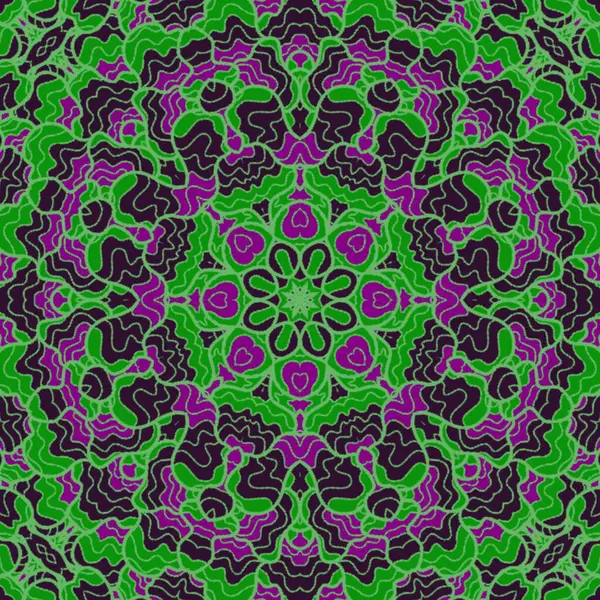 El çizimi soyut Mandala, taş tasarımı, arkaplan, baskı, sanat