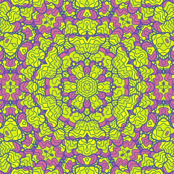 El çizimi soyut Mandala, taş tasarımı, arkaplan, baskı, sanat