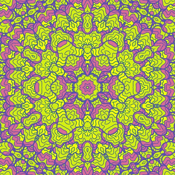 El çizimi soyut Mandala, taş tasarımı, arkaplan, baskı, sanat