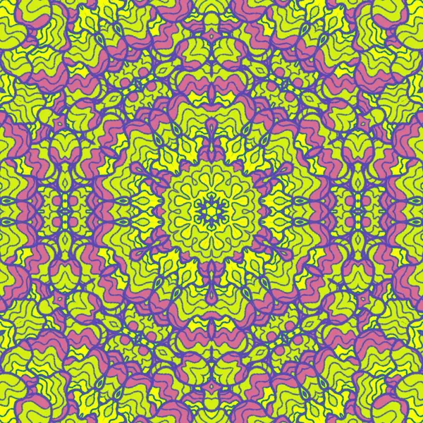 El çizimi soyut Mandala, taş tasarımı, arkaplan, baskı, sanat