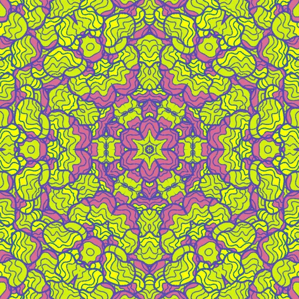 El çizimi soyut Mandala, taş tasarımı, arkaplan, baskı, sanat