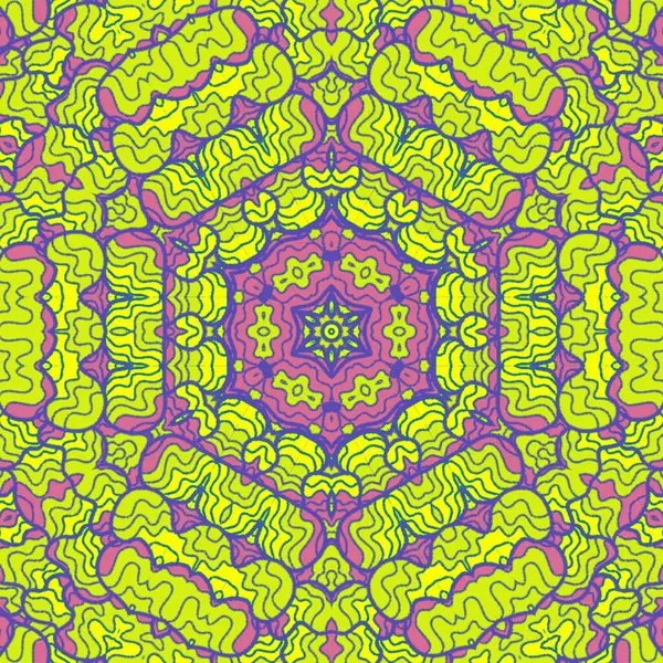 El çizimi soyut Mandala, taş tasarımı, arkaplan, baskı, sanat