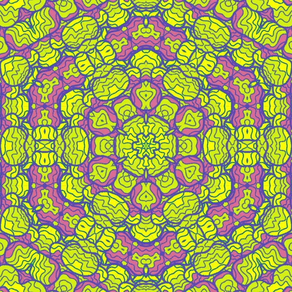 El çizimi soyut Mandala, taş tasarımı, arkaplan, baskı, sanat