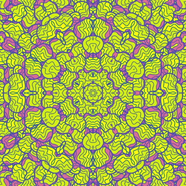 El çizimi soyut Mandala, taş tasarımı, arkaplan, baskı, sanat