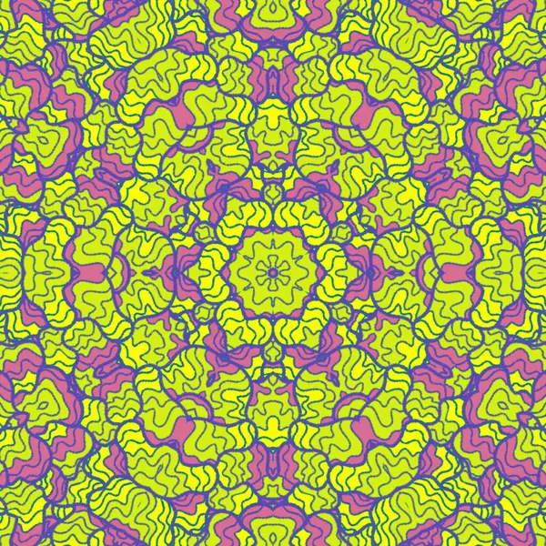 El çizimi soyut Mandala, taş tasarımı, arkaplan, baskı, sanat