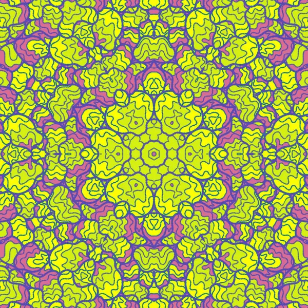 El çizimi soyut Mandala, taş tasarımı, arkaplan, baskı, sanat