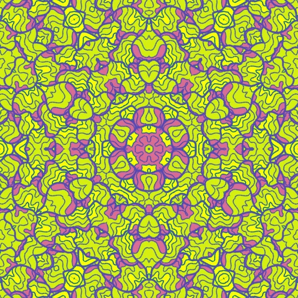 El çizimi soyut Mandala, taş tasarımı, arkaplan, baskı, sanat