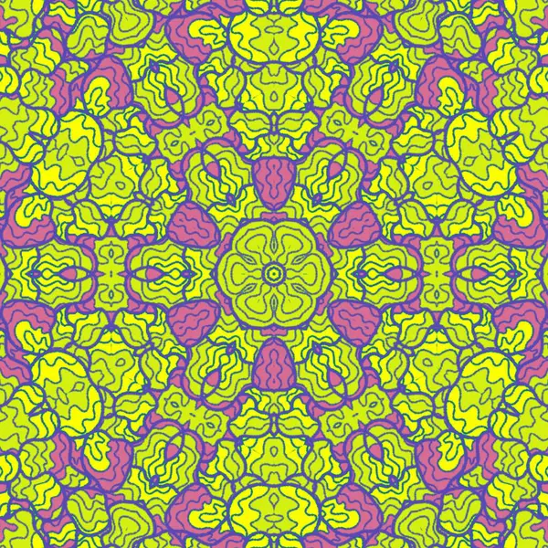 El çizimi soyut Mandala, taş tasarımı, arkaplan, baskı, sanat