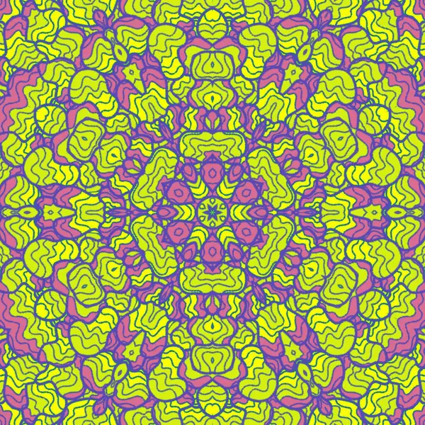 El çizimi soyut Mandala, taş tasarımı, arkaplan, baskı, sanat