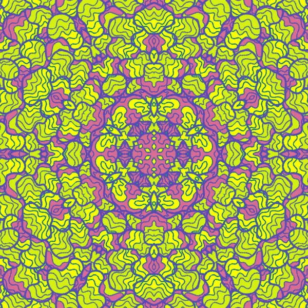 El çizimi soyut Mandala, taş tasarımı, arkaplan, baskı, sanat